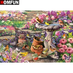 HOMFUN Full Square/Round Drill 5D DIY Diamond Painting