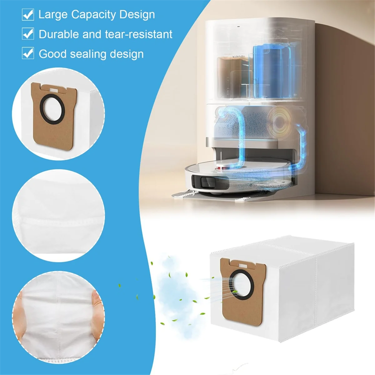 قطعة غيار ملحقة لهاتف Xiaomi X20+، X10+، لـ Dreame L10s Pro Gen 2، L10s Ultra، L10 Ultra، مكنسة كهربائية روبوتية - A19G