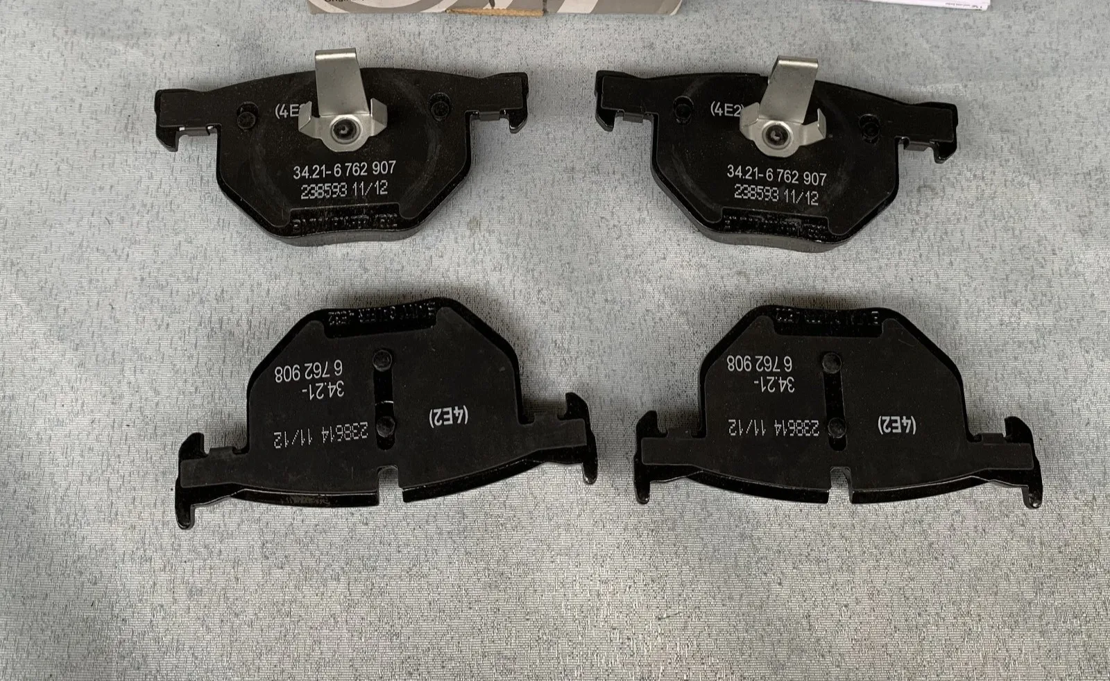 

34216763044 BRAKE PADS FOR BMW 5/E60/E61 N52B30A/BF/B N53B30