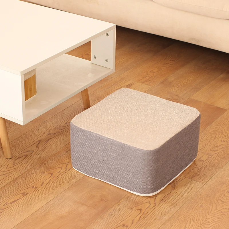 New Chinese Style Square Tatami  Cushion Removable And Washable Bedroom Home Use Floor Pad Simple Design Fabric Mat