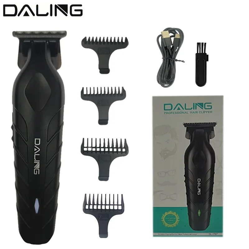 Daling DL-1767 new portable cordless hair clipper, USB charging professional men's hair clipper  Hair cutting machine