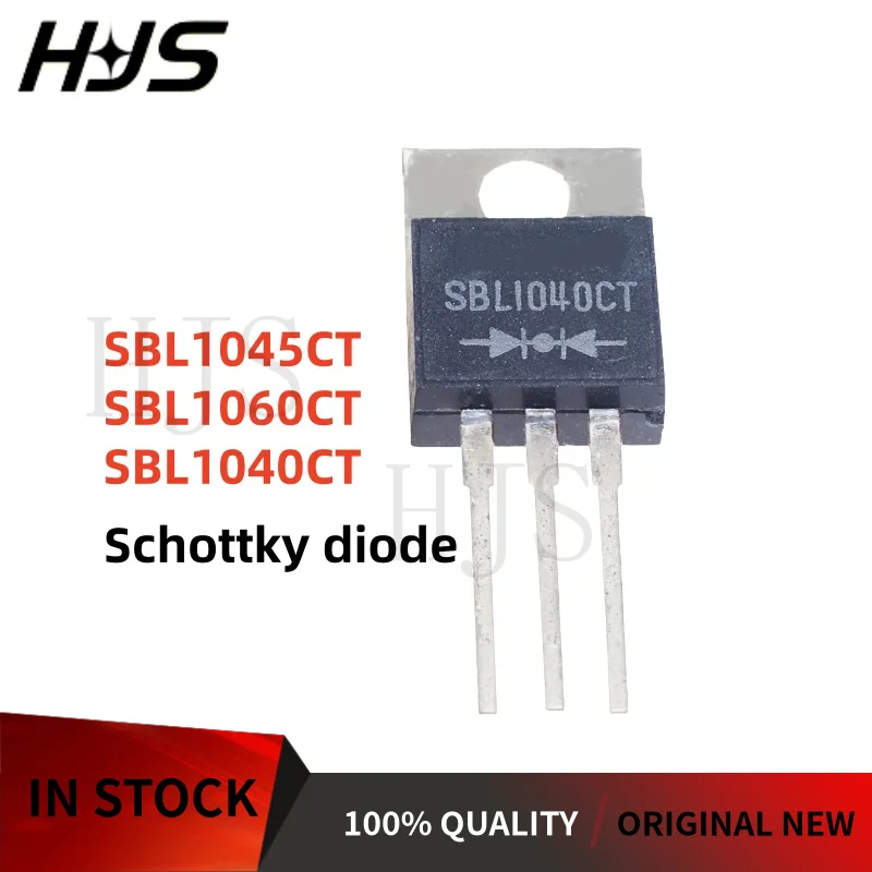 10PCS New SBL1045CT SBL1060CT SBL1040CT 1045CT 1060CT 1040CT TO-220 Schottky diode In Stock