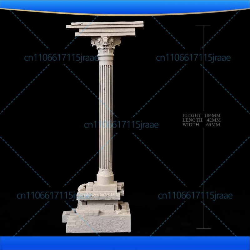 Fish tank waterscape Roman column ornament Fish tank aquarium landscaping (height 185mm) LTCP-407