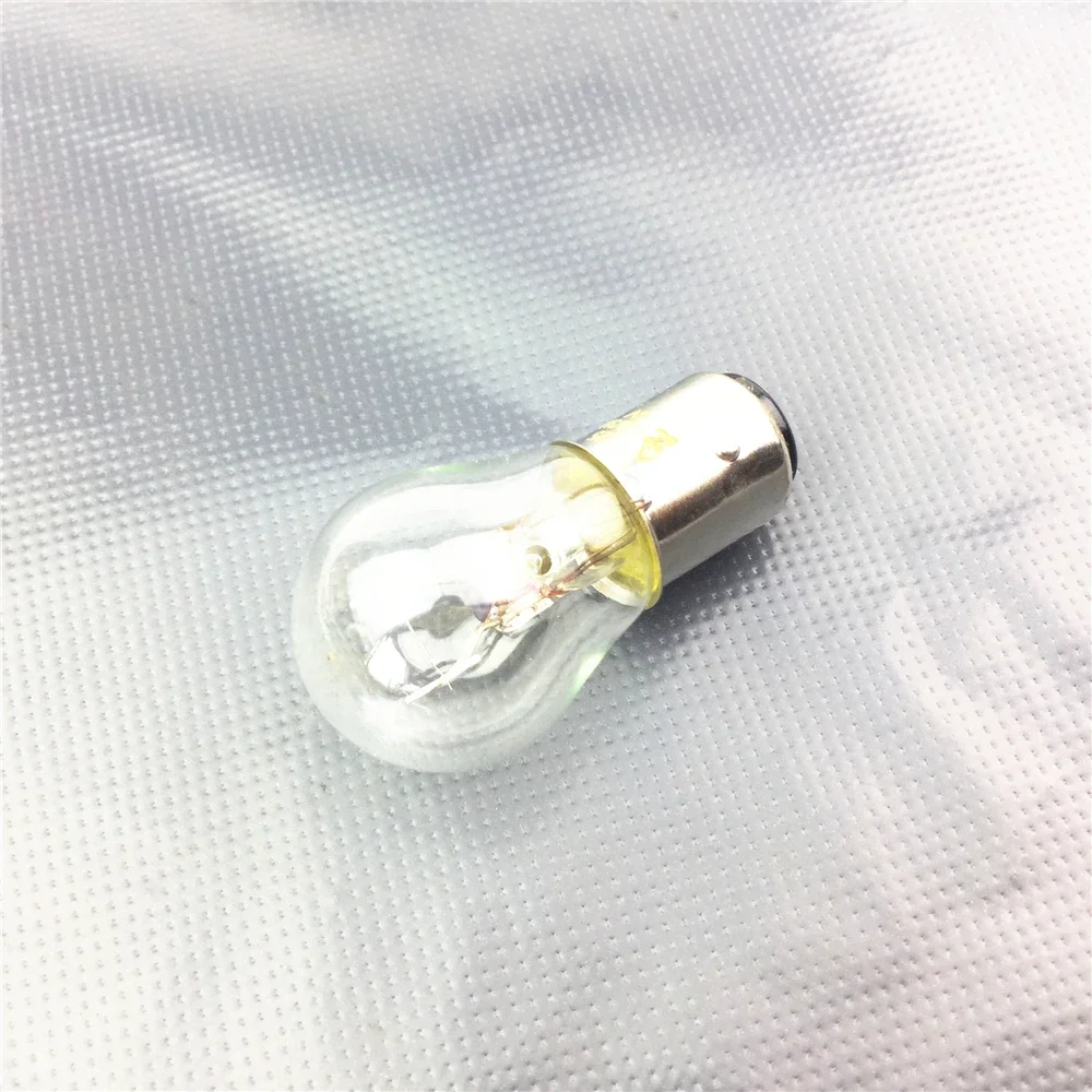 10pcs for Car and Motorcycle 6v 12V Tail Light Fittings Double Wire High Foot 6V Tail Light Brake Bulb
