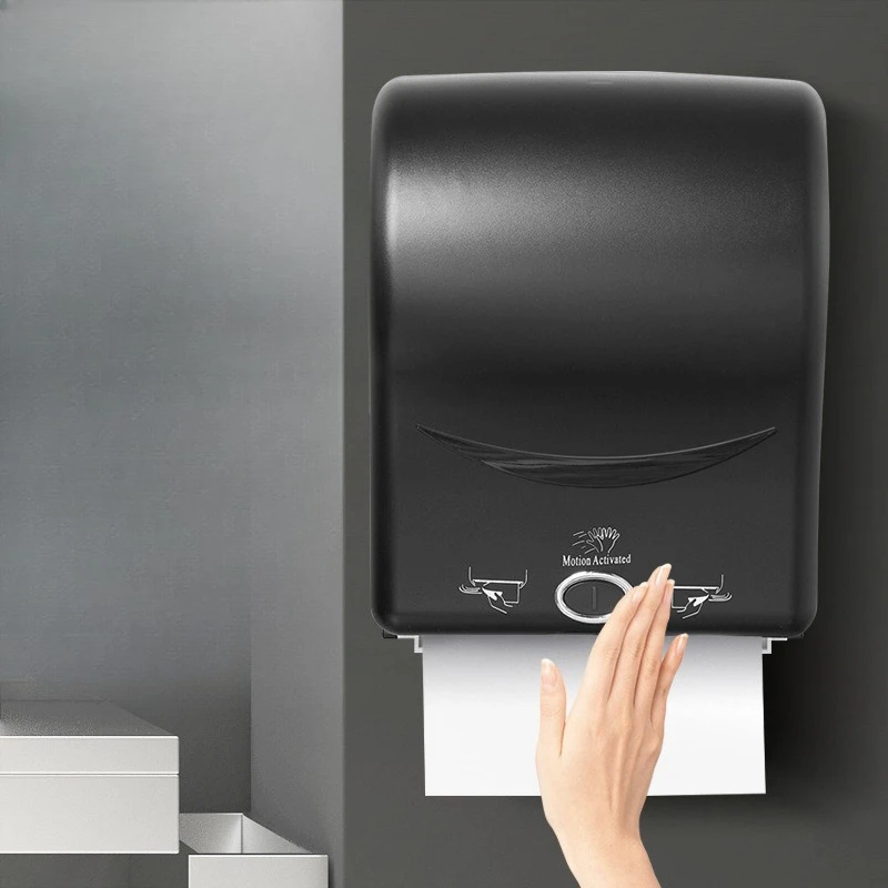 Automatic paper feeder Smart tissue dispenser Electric paper frame Automatic hand wiping carton Commercial induction paper