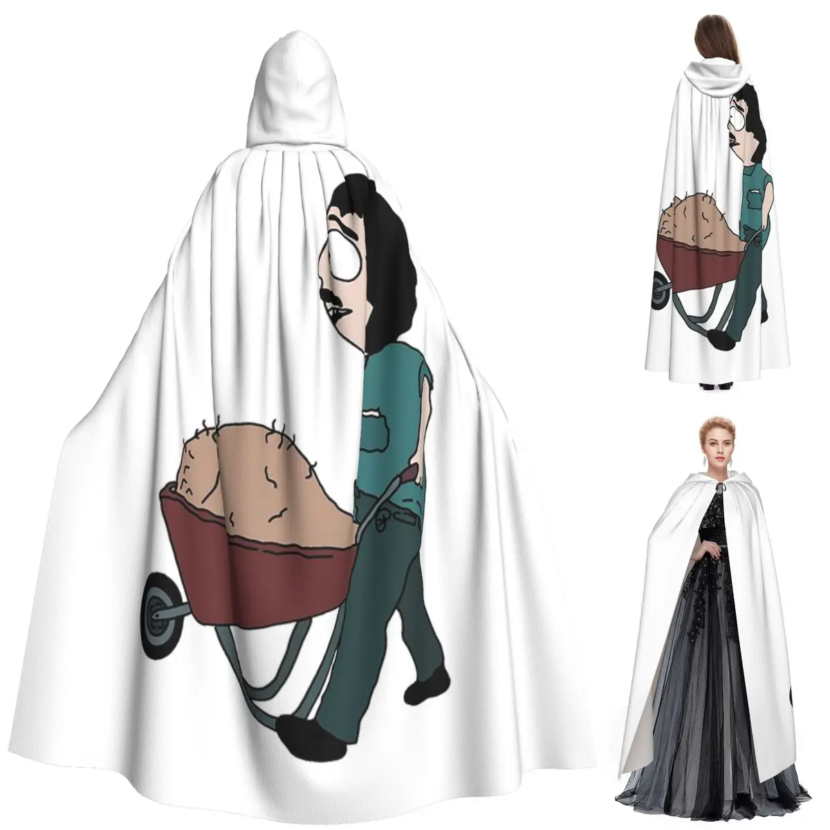 

Southpark Epic Randy Marsh Balls длинный плащ с капюшоном ведьма средневековый костюм косплей накидка Хэллоуин вечеринка для взрослых унисекс
