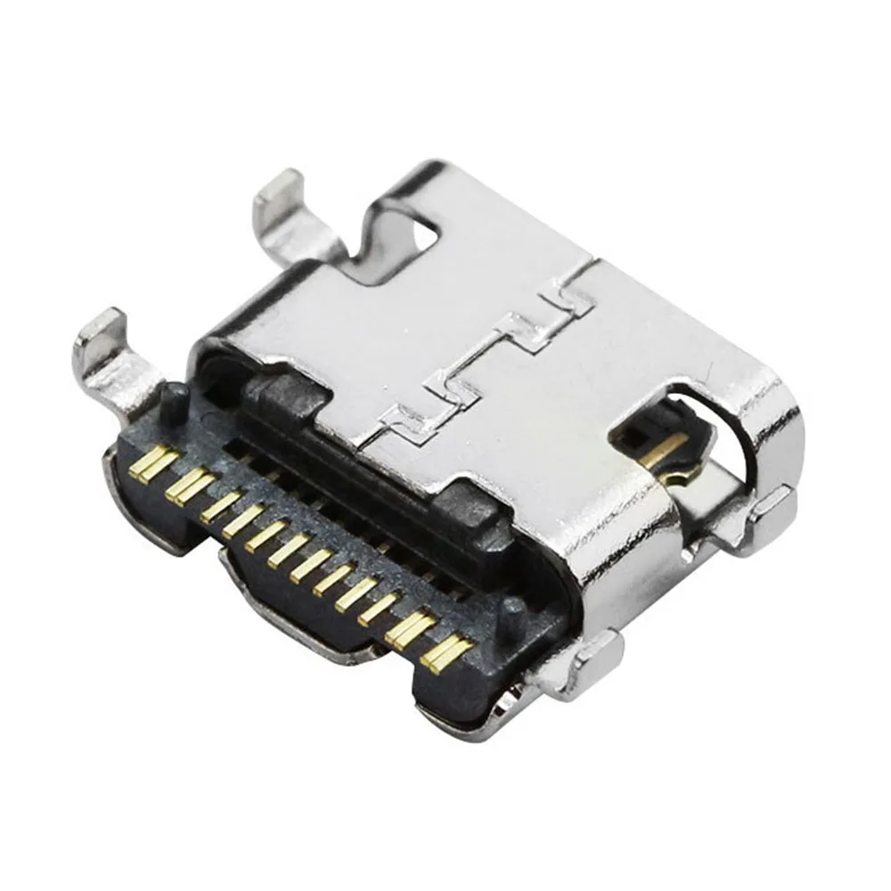 USB3.1 16pin Type-C DIP المصغّر USB موصلات أنثى ميناء جاك ذيل التوصيل المقبس محطات كهربائية نوع C شحن المقبس