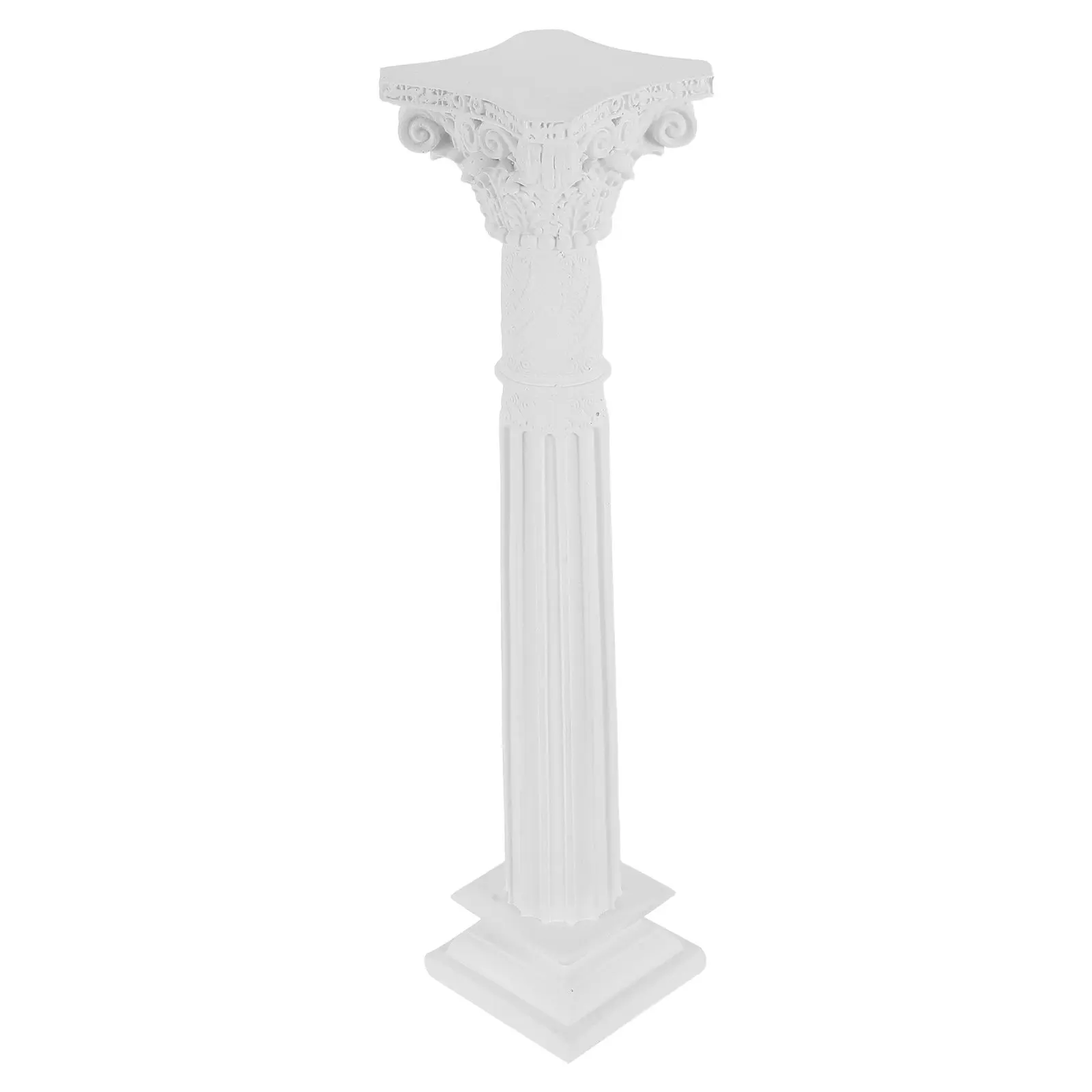 European Roman Column Decorative Pillar Statue Mini Ornament for Home Desktop Wedding Decor Studio Photography Prop