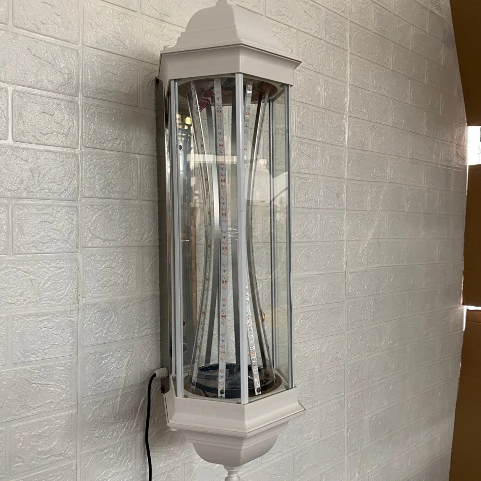 Hair turn light hair salon outdoor hanging wall rotating sign light hair barber shop LED turn light wholesale