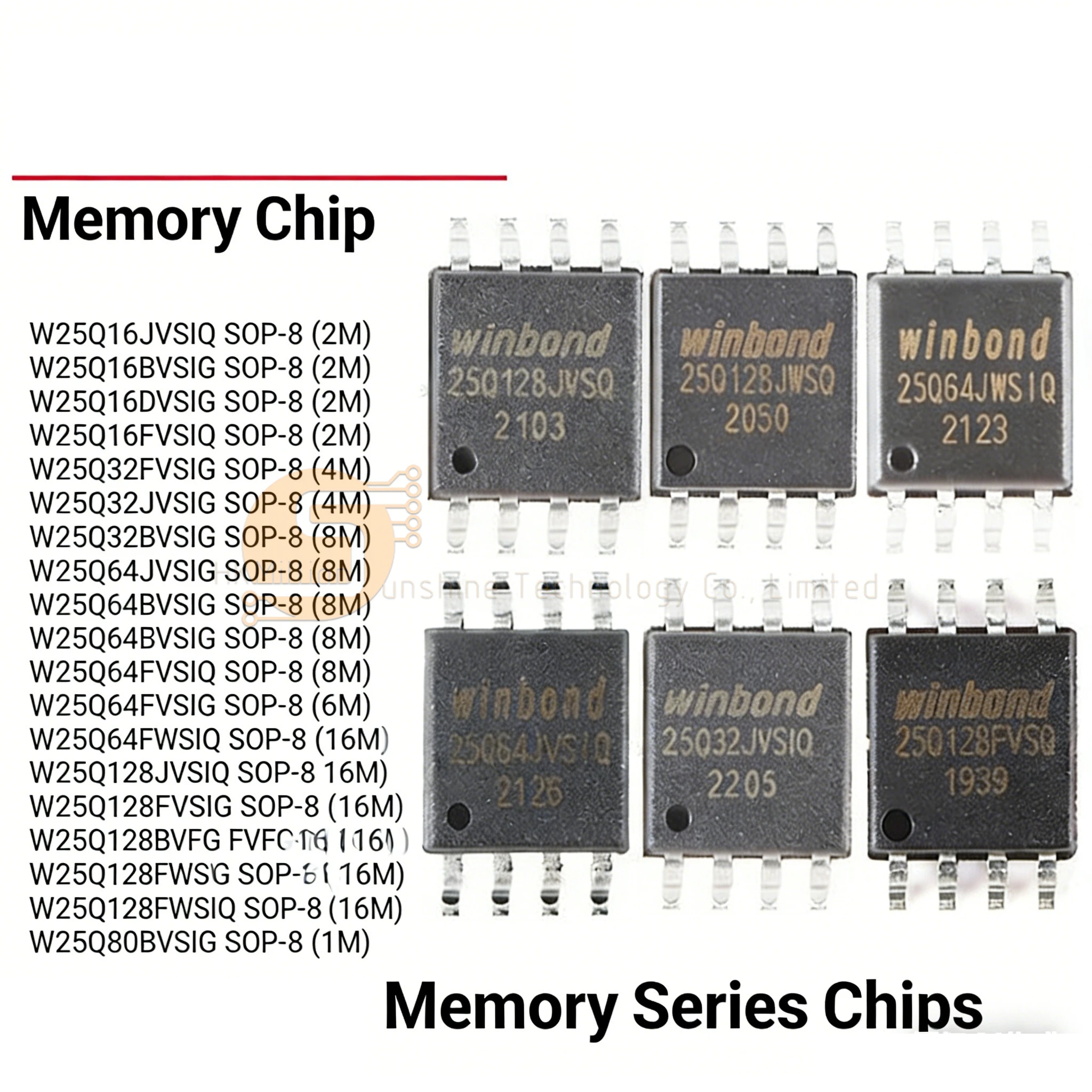 10-20pcs W25Q64/32/16/80/128JVSIQ BVSIG/D/FVSIG FVSIQ Serial Flash Memory IC 2/4/8/16M