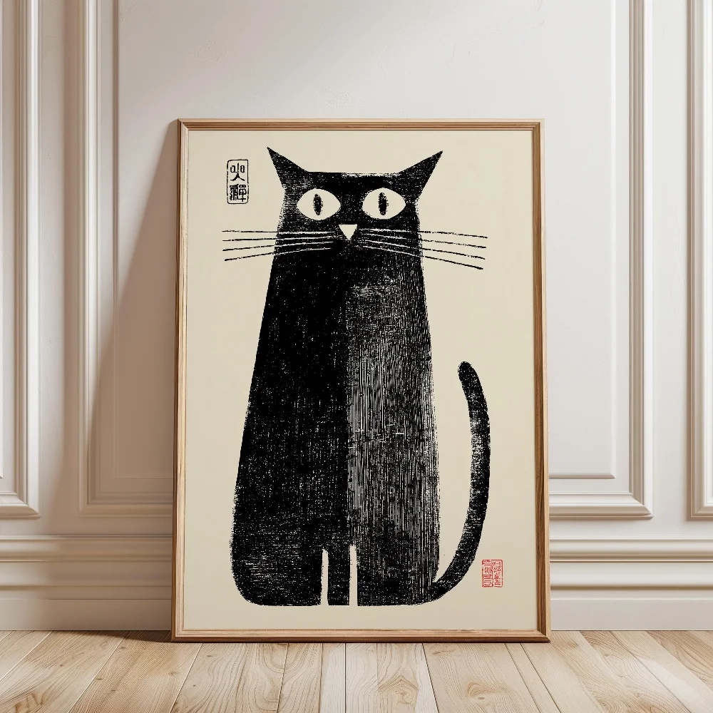 A Collection of Japanese Retro Ukiyo-e Prints Animal Plant Canvas Painting Wall Art Poster Picture Home Decor Mural Cuadros