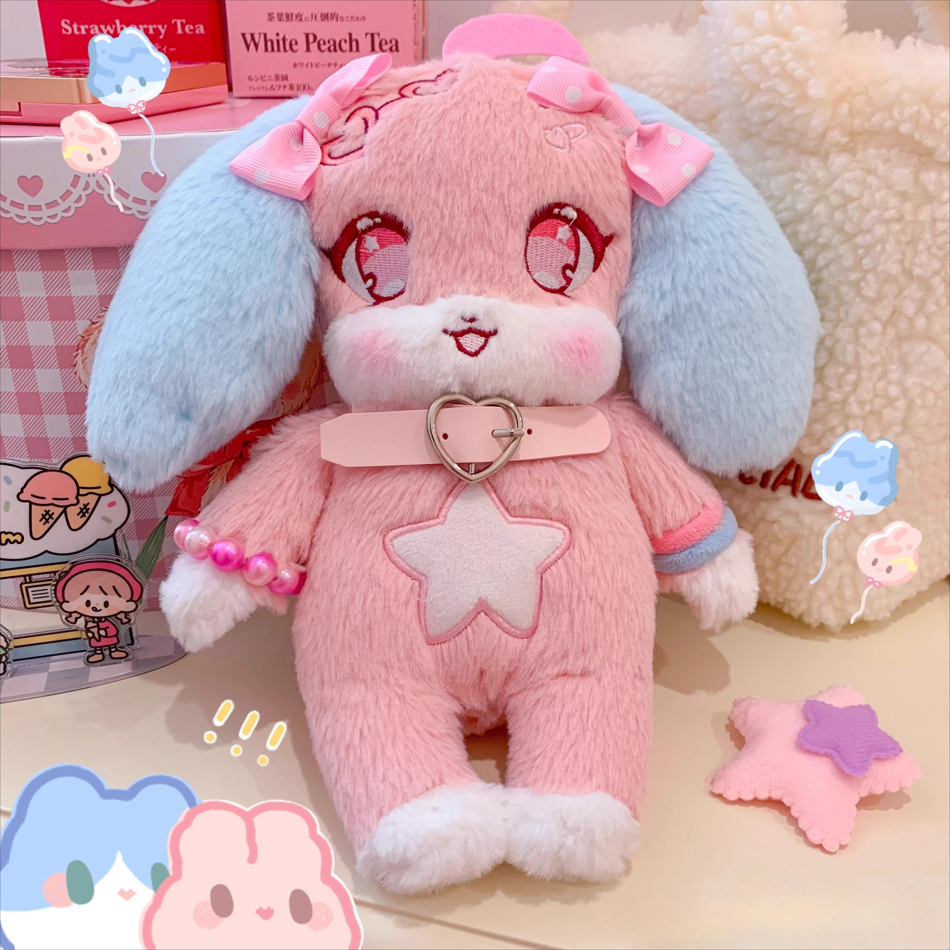 

2025 New Original Design Spice Girl Blume Girl Lolita Doll Bag Dopamine Plush Bag