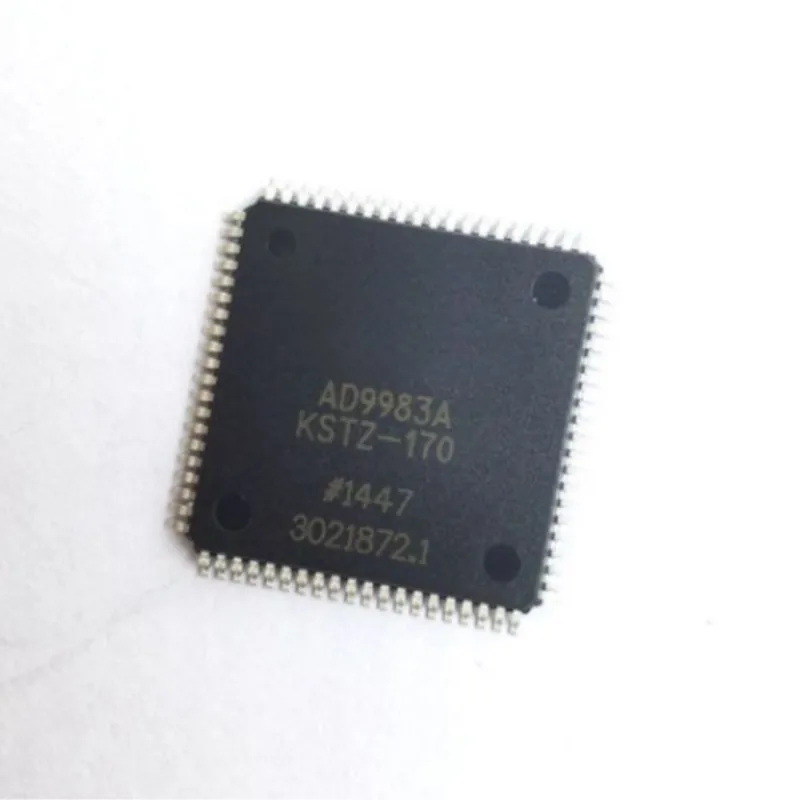 2PCS New AD9983AKSTZ-140  AD9983AKSTZ-170  QFP80 Microcontroller chip IC