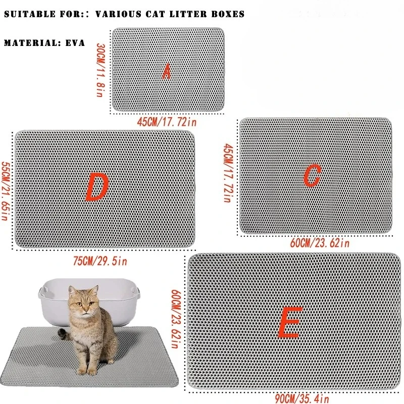 Thumbnail 2 - #42 Latest Cat Litter Box Mats Offers
