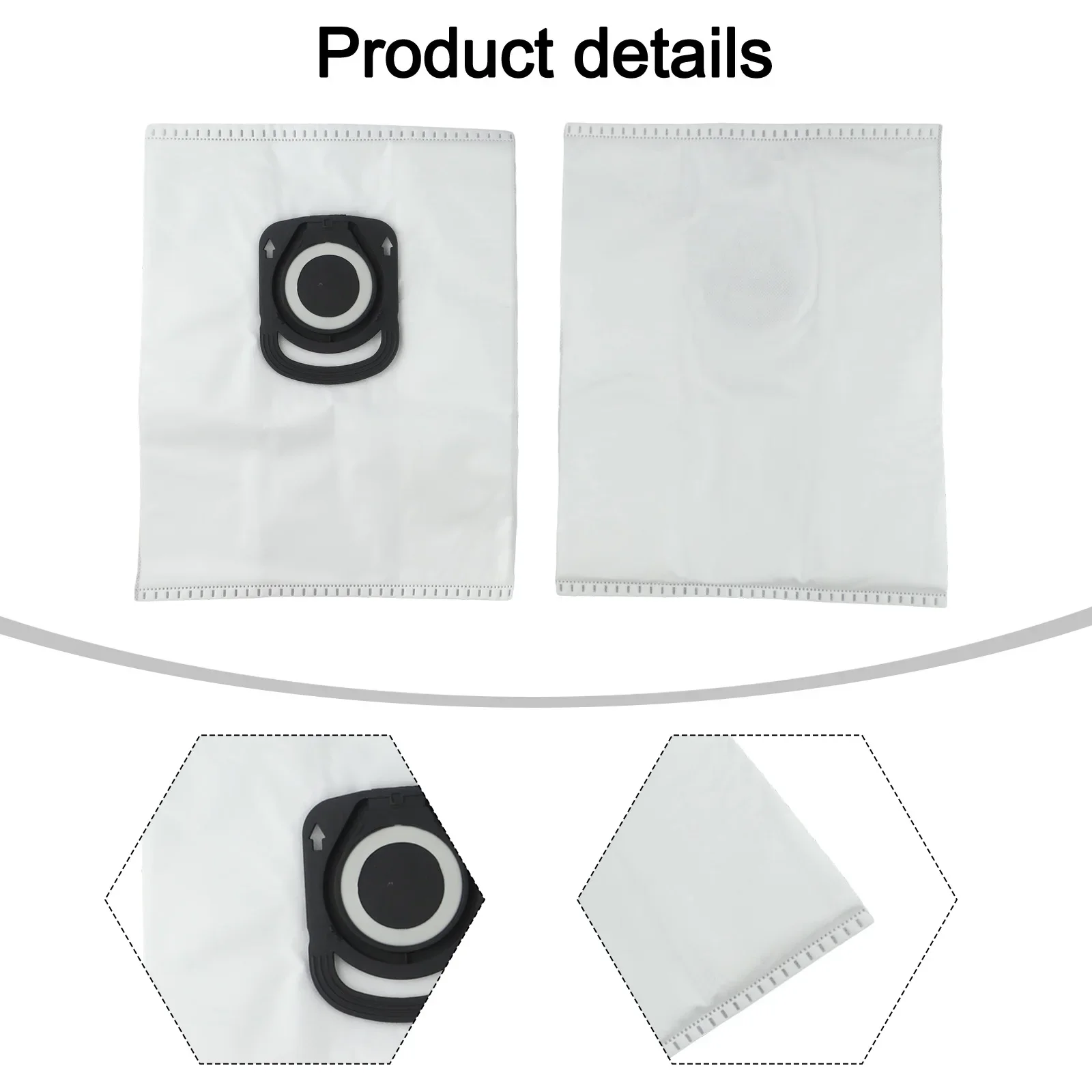 Kit de bolsa de polvo para fregona con filtro de Cepillo Lateral principal para Tefal para x-plorer Serie 75 S + RG8597W, accesorios para Robot aspirador