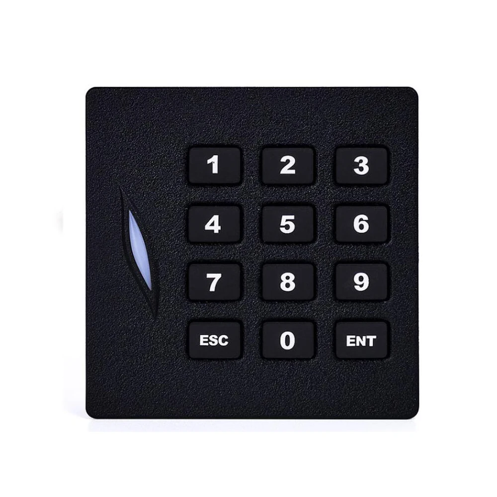 

KR102E Rfid Keypad Card Reader Access Control Card Reader Waterproof 125Khz 13.56Mhz reader wiegand 26/34