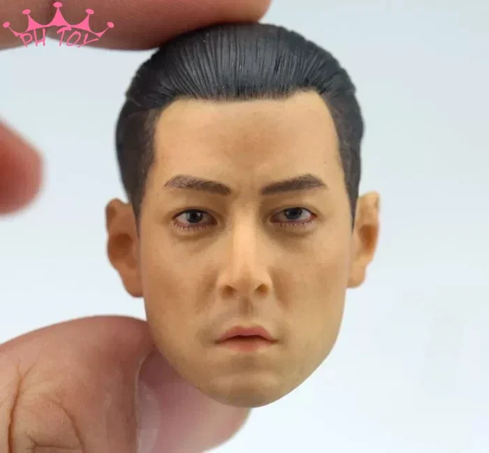 1/6 Scale Daniel Wu Head Sculpt Famous Hongkong Actor Head Played Model Fit for Action Figure Phicen JIAOUL Body Collection Toy