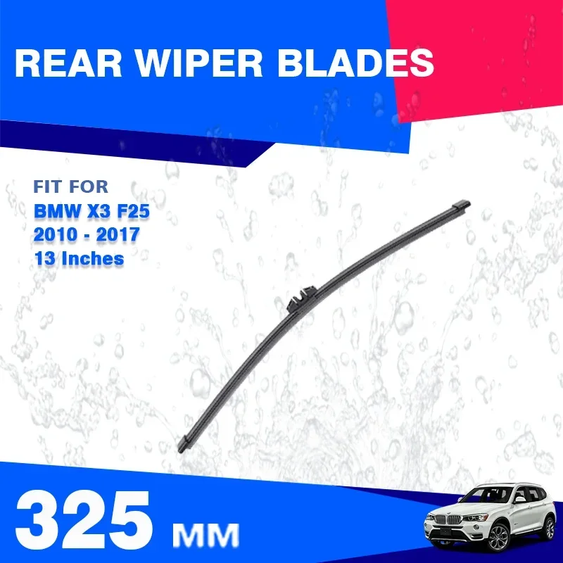 Front / Rear Wiper Blades For BMW X3 F25 2010 - 2017 Windshield Windscreen Wipers Back Accessories 2011 2012 2013 2014 2015 2016