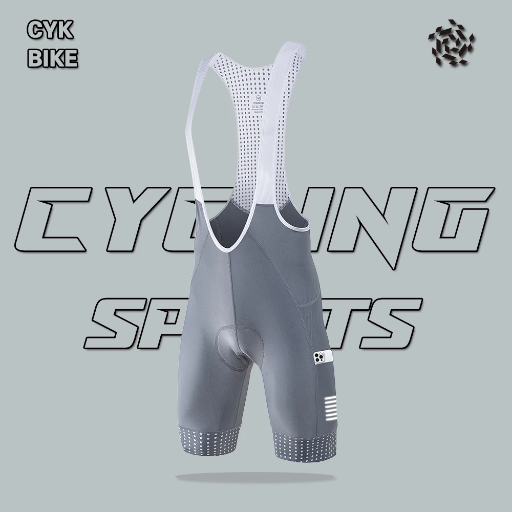 CYKLOPEDIA Herren-Radtrikot-Shorts, einfarbig, Blau & Schwarz, 5D-Polsterung, Mountainbike-Shorts, High-End, atmungsaktiv, für Outdoor, eng anliegende Radhose