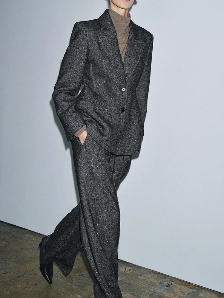 

Новинка 2025 года, женский зимний костюм Jaet, этнический сценический костюм, брюки со средней талией, традиционная китайская модная женская одежда премиум-класса