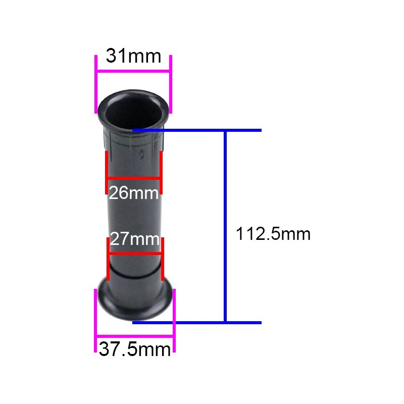 GHXAMP Supercharged Design Speaker Guide Inverter Tube Enhance Bass Suitable 3-8 inch Upgrade speaker Use 160MM 130MM 2PCS