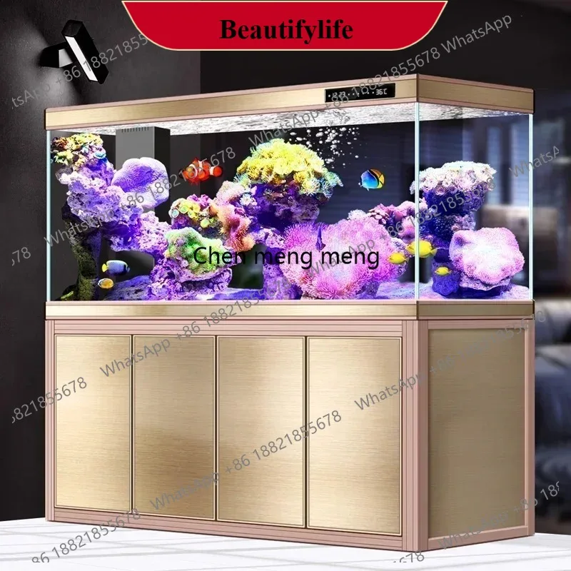 

C178 Arowana Fish Tanks Aquariums Cabinet Multifunction Originality Cabinet Aquariums Nordic Simple Design Pet Products Tangki