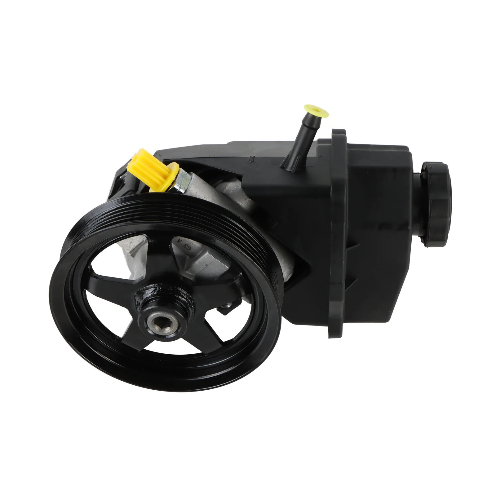 20-69989 Power Steering Pump Assembly With Pulley & Reservoir For Chevrolet Impala 2006-2011 V6 3.5L Monte Carlo 2006-2007 V6 3.5L Hydraulic Steering Pump Car Engine Accessories Replacement Parts US Warehouse Replace OE 88964571 15267585