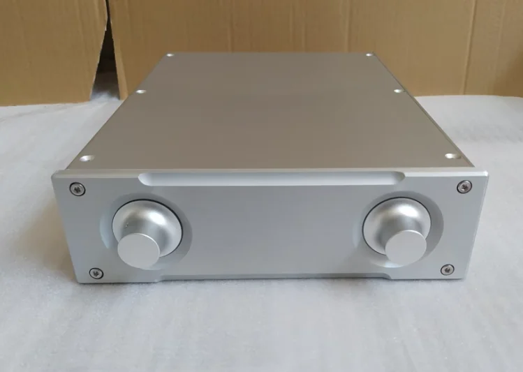 mini All aluminum amplifier chassis / Preamplifier case / AMP Enclosure DIY box (230 *70*308mm)