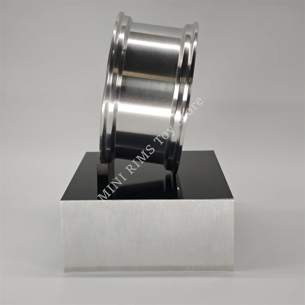 New Precision 1:5 Scale Forged Aluminum Rims Miniatures 10 Cm Wheels Car Model Modified Ornament DIY Hobbyists Gift