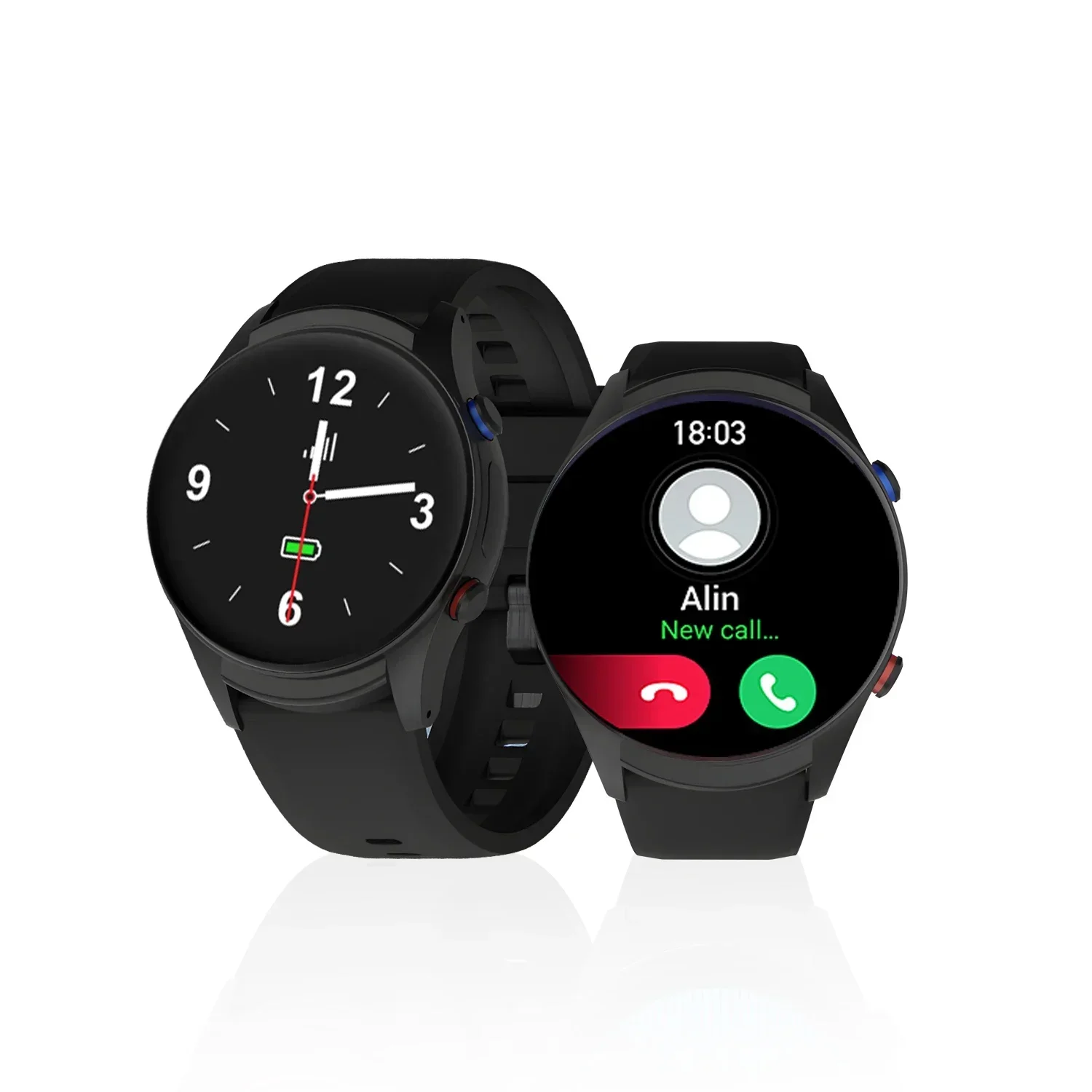 

2024 GPS Locator Elderly Watch VL08S Elderly Old People Emergency Assistance Watch 4G LTE Smart Watch Fall Detection Smartwatch