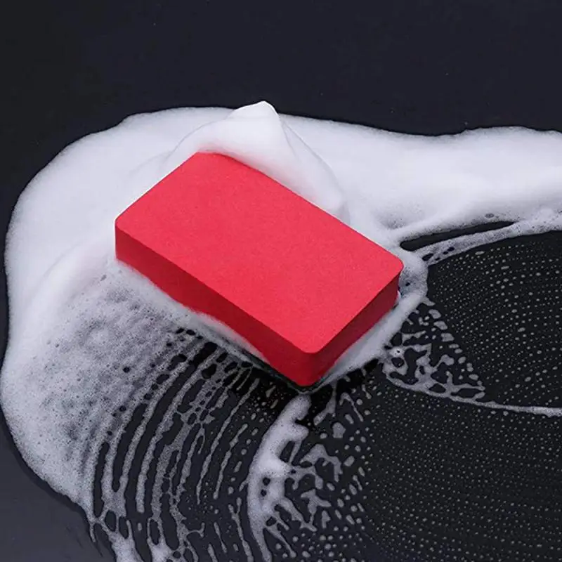 Car Clay Sponge Bar Pad Decontamination Sponge Block Cleaner Cleaning Eraser Wax Polish Pad Auto Washing Accessories Tool