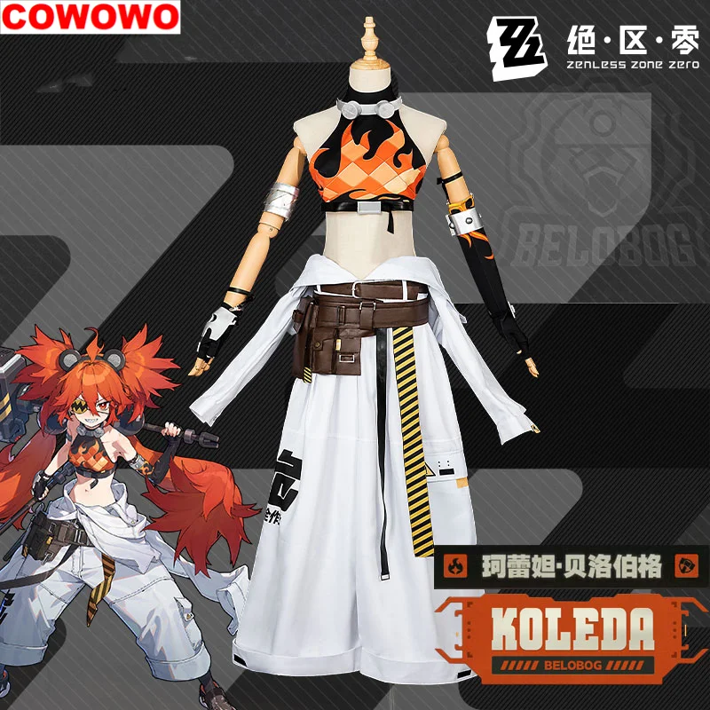 

COWOWO Zenless Zone Zero Koleda Belobog Cosplay Costume Cos Game Anime Party Uniform Hallowen Play Role Clothes Clothing