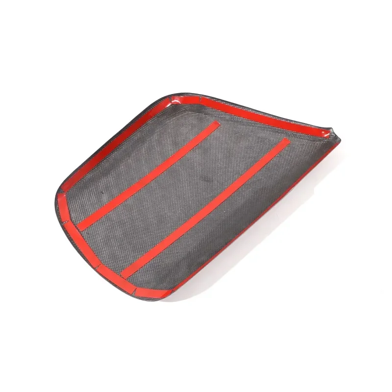 

For Chevrolet Corvette C7 2014-2019 Real Carbon Fiber Car Center Armrest Box Protective Cover Trim Sticker Car Accessories