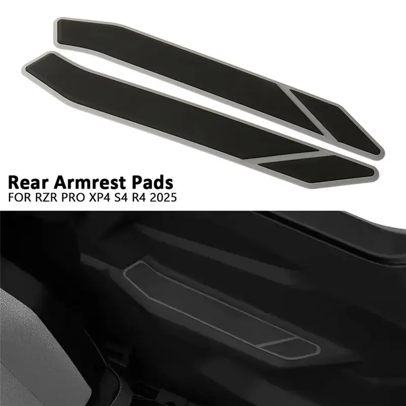 Classic-UTV Accessories Rear Doors Armrest Pads Left Right Kit For Polaris RZR PRO XP4 Ultimate S4 Premium R4 Sport 2025