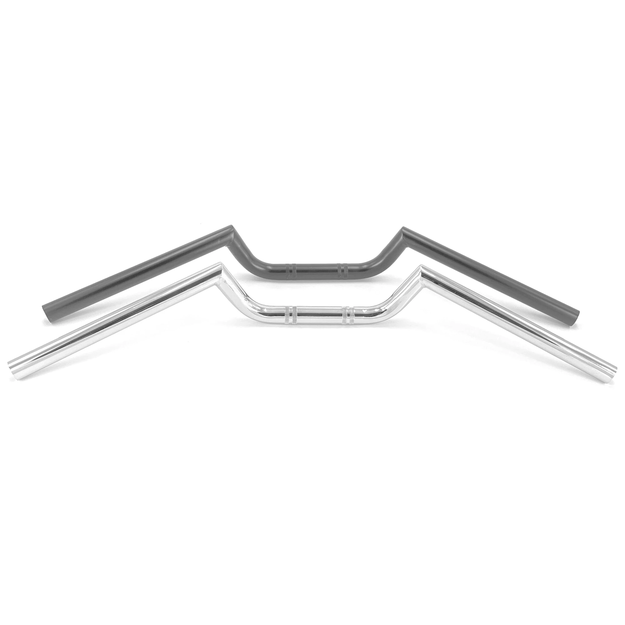 Retro Motorcycle Handlebar 22mm 7/8\'\' Type M Motorbike Handle Bar for Honda CG125 WY125 CN125 Scooter Cafe Racer Chopper Touring