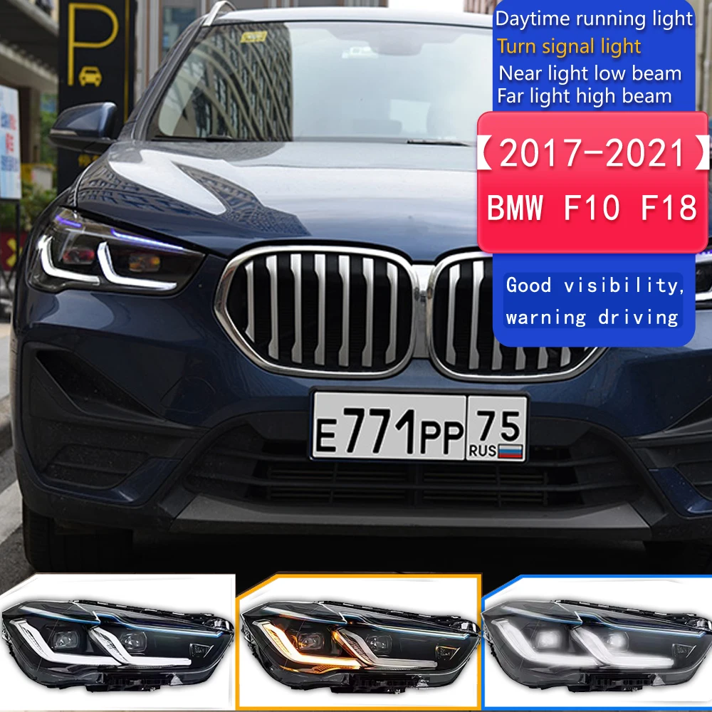 

Car Lights for BMW X1 LED Headlight Porjector Lens 2017-2021 F48 Head Lamp F49 Front DRL Signal Automotive Accessories