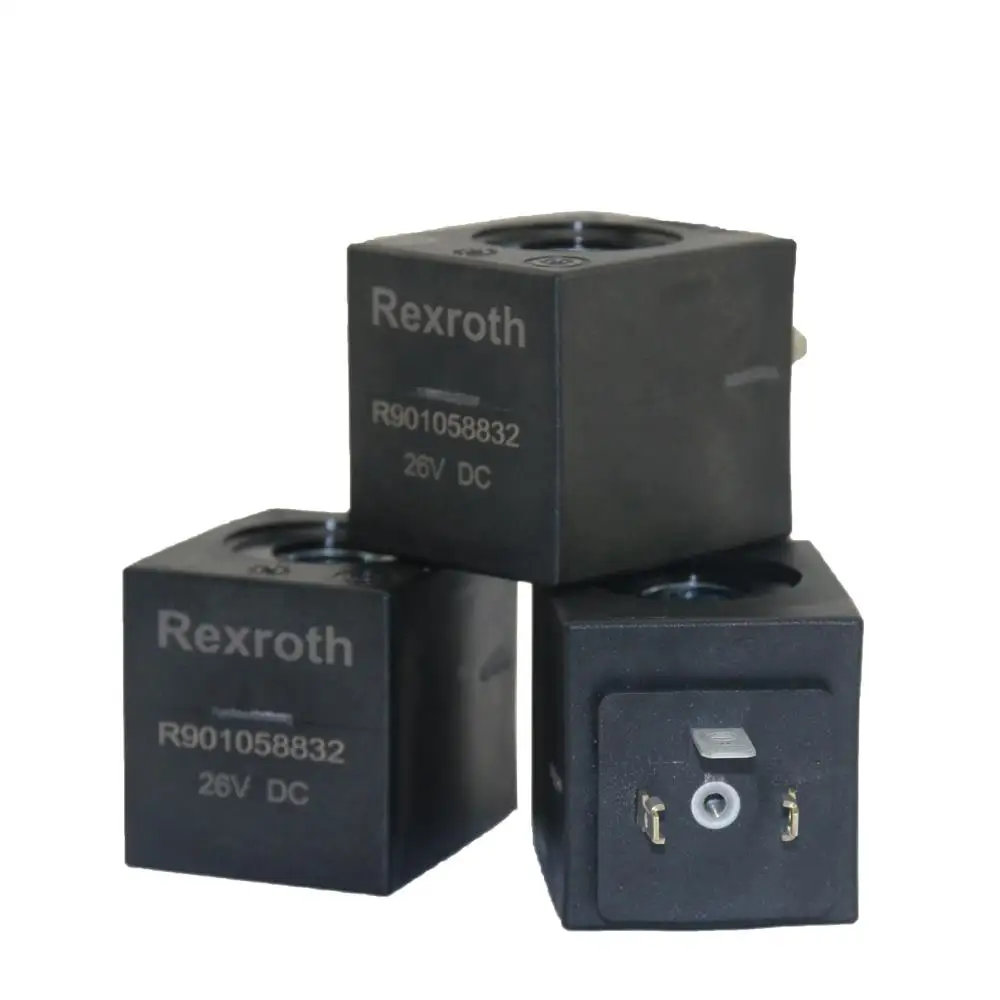 

excavator part solenoid valve coil Rexroth-26VDC for hydraulic main pump (26VDC)R901058832