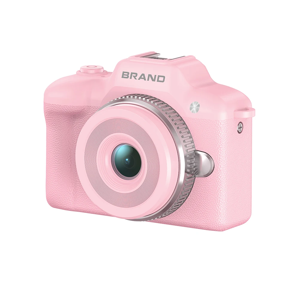 

Мини-брелок в стиле ретро, цифровая камера, экран 2K HD, детский супер портативный фотофон, встроенный светодиодный светильник, подвеска в виде ночного отверстия, камера в подарок