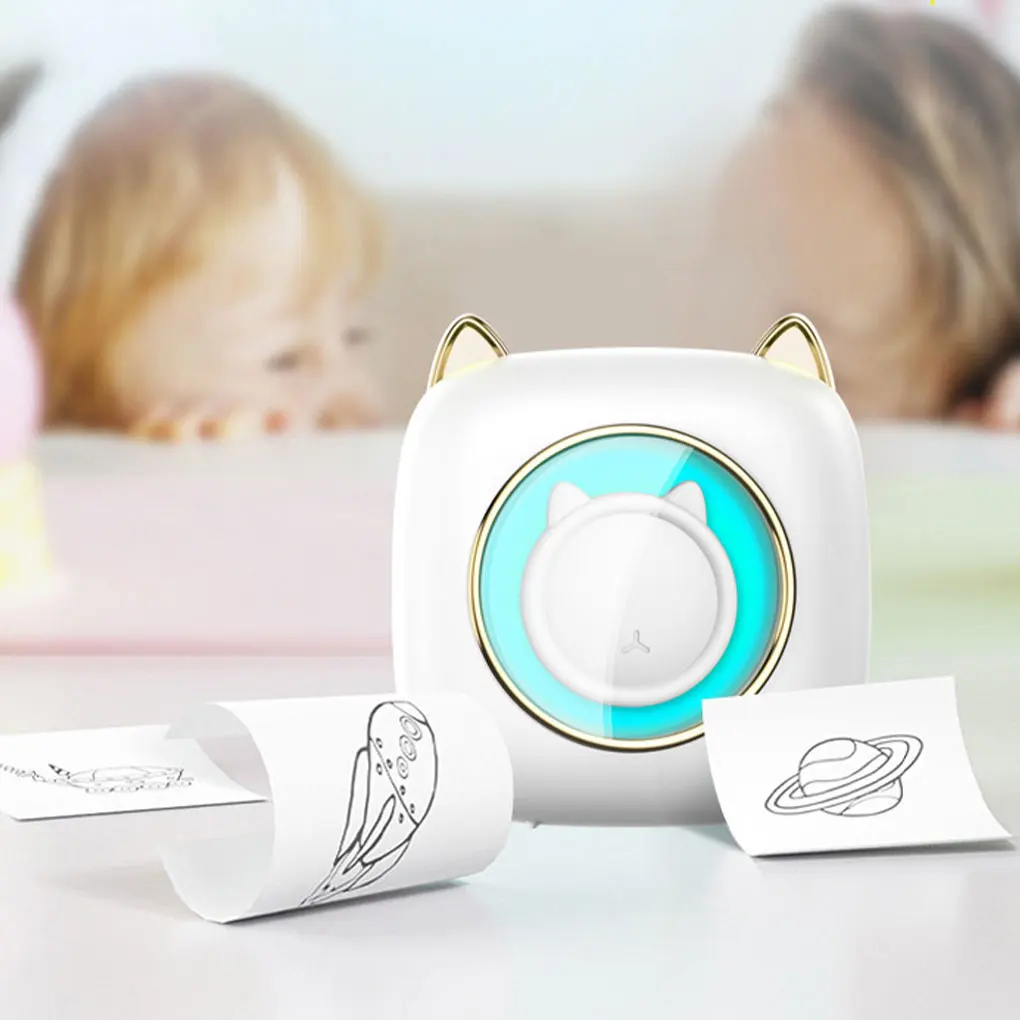 

Mini Bluetooth Printer Print Favorite Photos In Seconds And Can Be Placed In Pocket. Suitable
