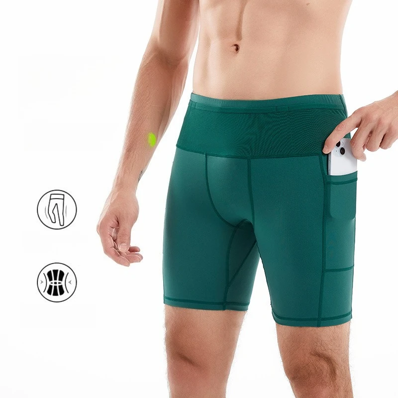 2026 Summer Men's Camping Shorts Quick Dry Breathable Ripstop Fabric Pocket Elastic Waist for Outdoor Adventure Travel