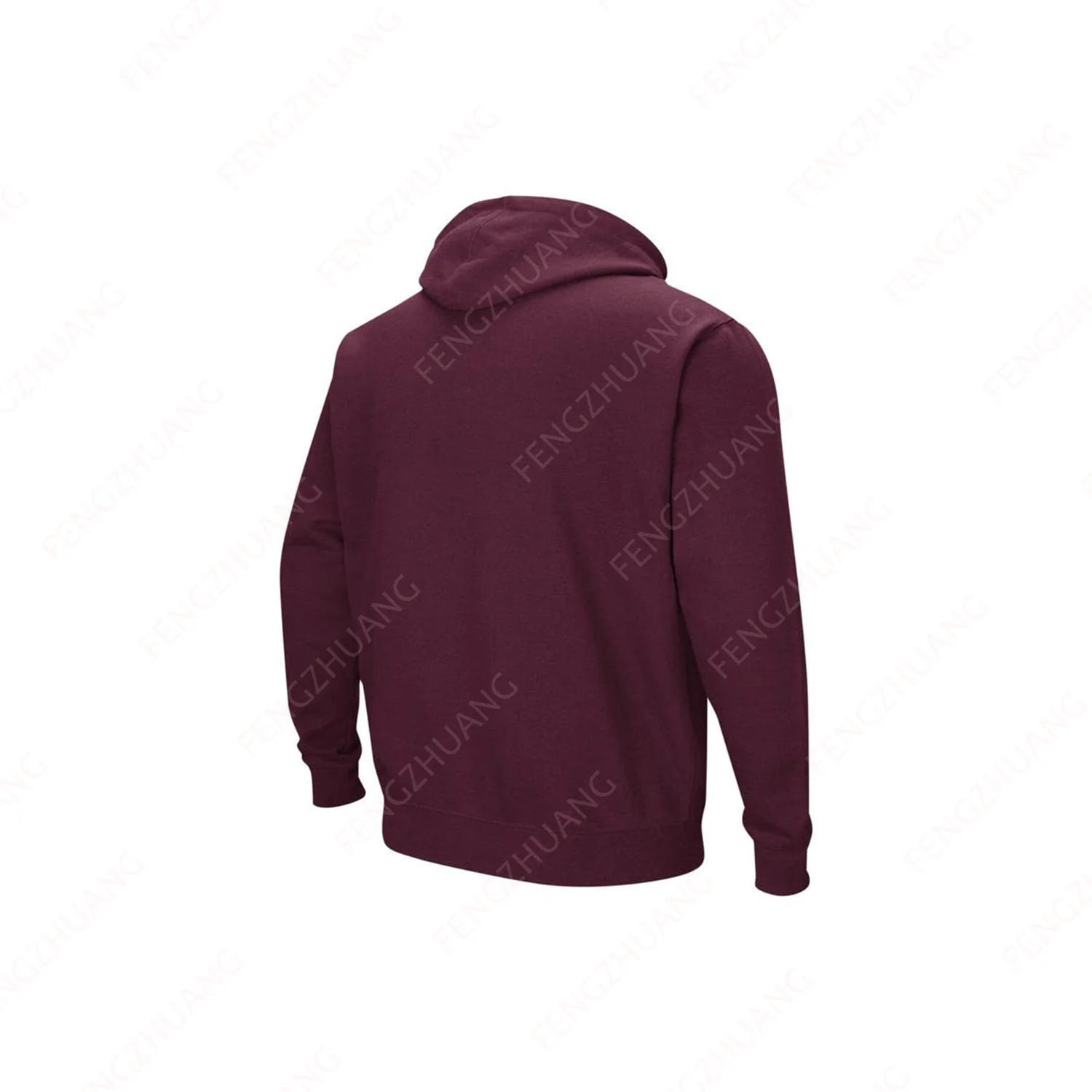 Loose Casual Harajuku Hooded Pullover Sportwear Colosseum Maroon Arizona State Sun Devils Double Arch Pullover Hoodie