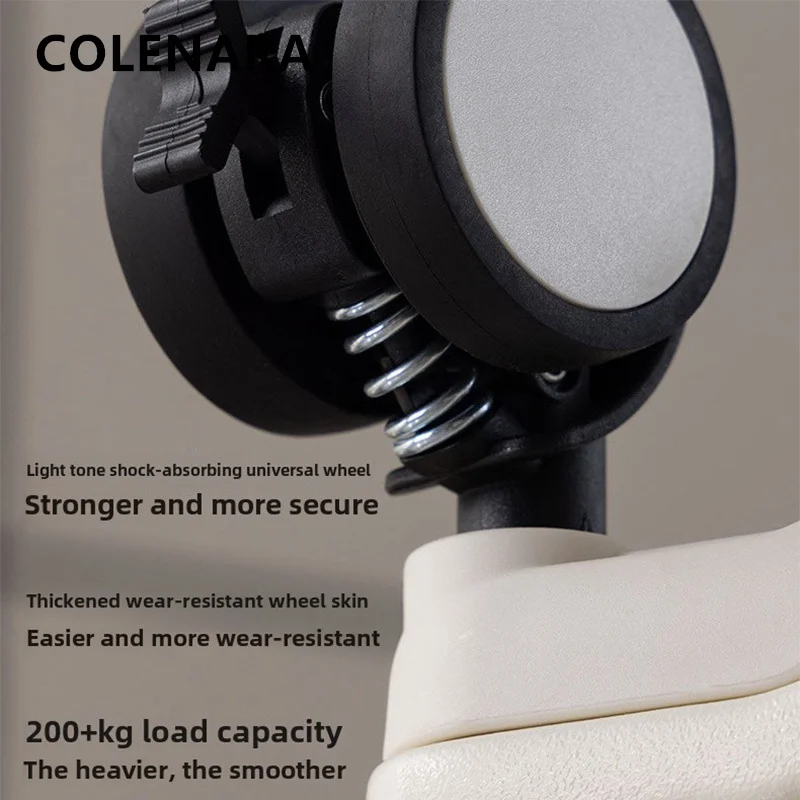 COLENARA  Suitcase Travel Bag Large Capacity Trolley Case PC Multi-function Password Box 24