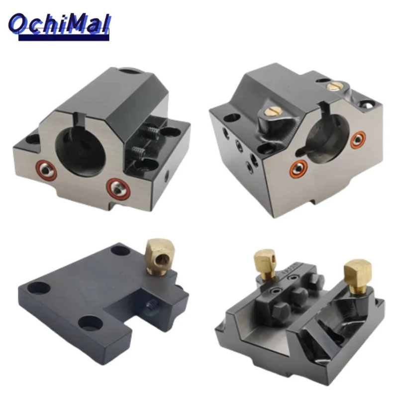 QTE200/100L CNC Lathe Miniature Turret Tool Holder Hardinge Block Internal Cold Boring Tool U Drill End Face