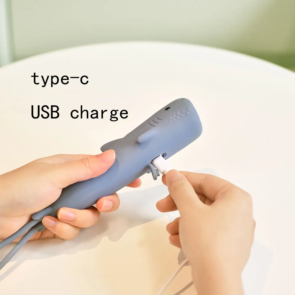 Cute Animal Silicone Flashlight, USB Rechargeable, Stepless Dimming, Portable LED Night Light for Home