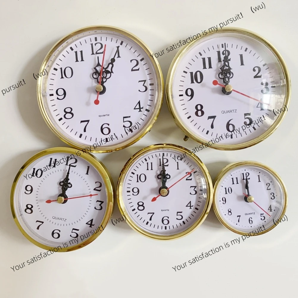 65/80/90/110mm DIY Quartz Clock Insert Movement Roman Bedside Antique Watch Desk Decoration Parts