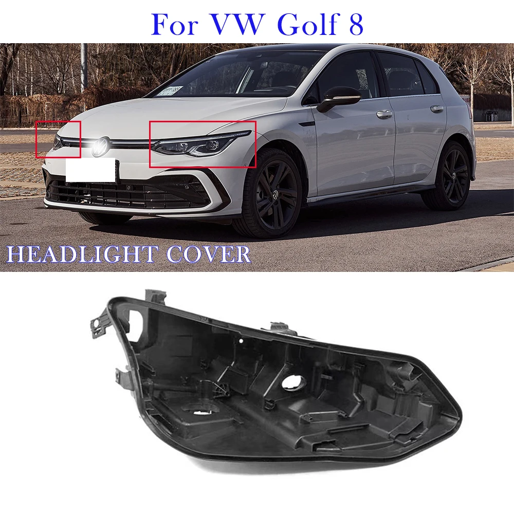 Headlight Base For VW Golf 2021-2013 Headlight House Replacement Car Accessories Back Casing Bottom