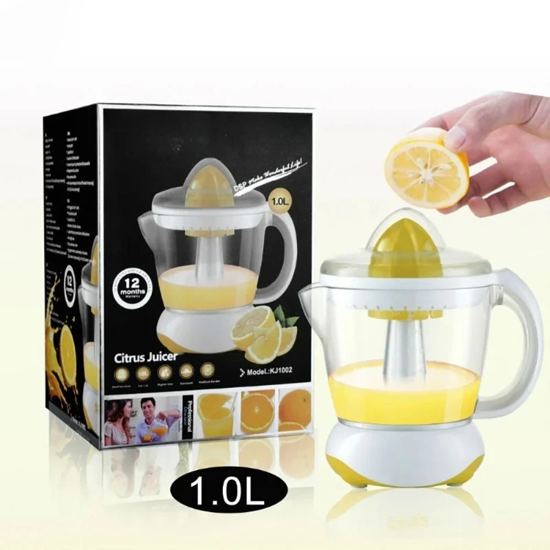 

Electric Citrus Juicer Automatic Orange Lemon Grapefruit Squeezer Household Fruit Juice Extractor With Juicing Cone