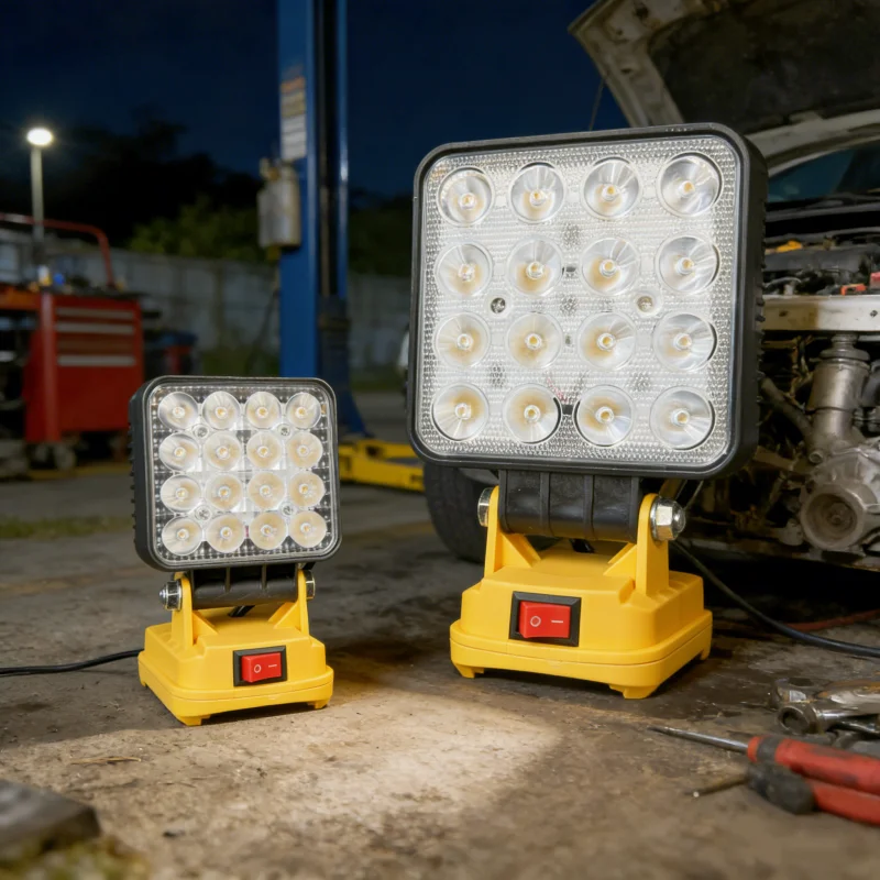 3 inch Cordless LED Work Light For Makita 14.4V-18V Li-ion Battery Lantern Outdoor Flashlight Camping Lamp Emergency Lighting