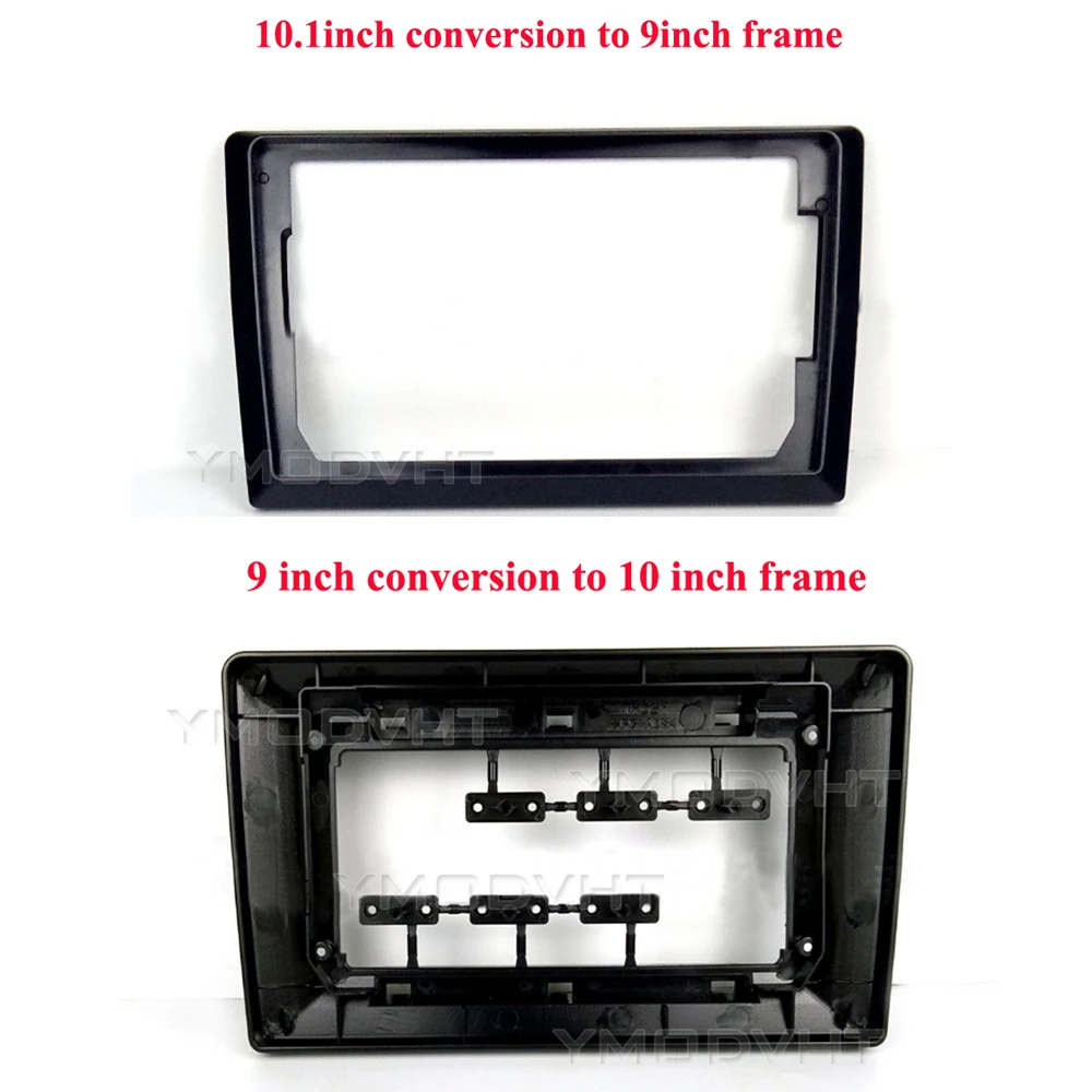 

Рамка для автомобильного радио, универсальная панель для приборной панели, 10 дюймов, переходник на 9 дюймов, от 9 до 10 дюймов, типоразмер 2 Din