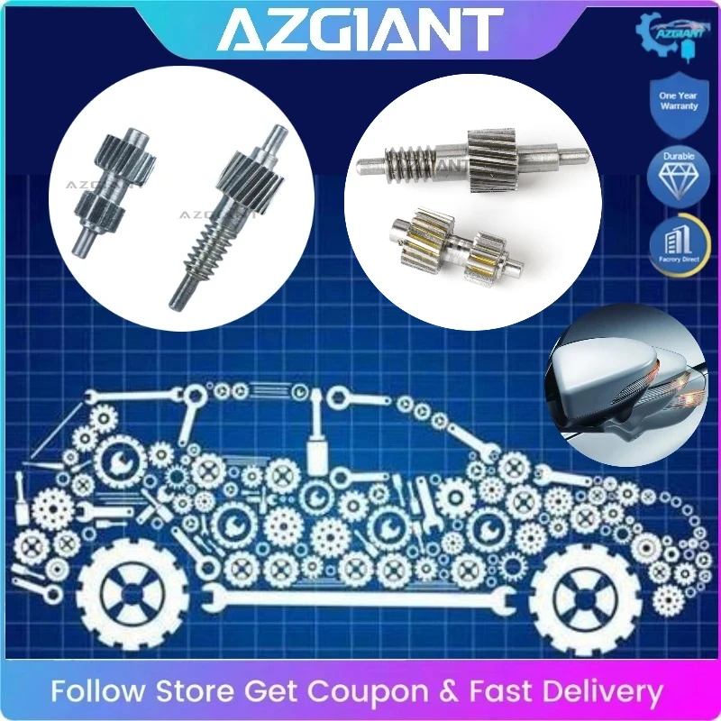 

AZGIANT Power Side Rearview Mirrors Auto Folding Unit Inner Gear for 1998-2005 BMW 3 Series E46 Brand New Repair Kits Savings